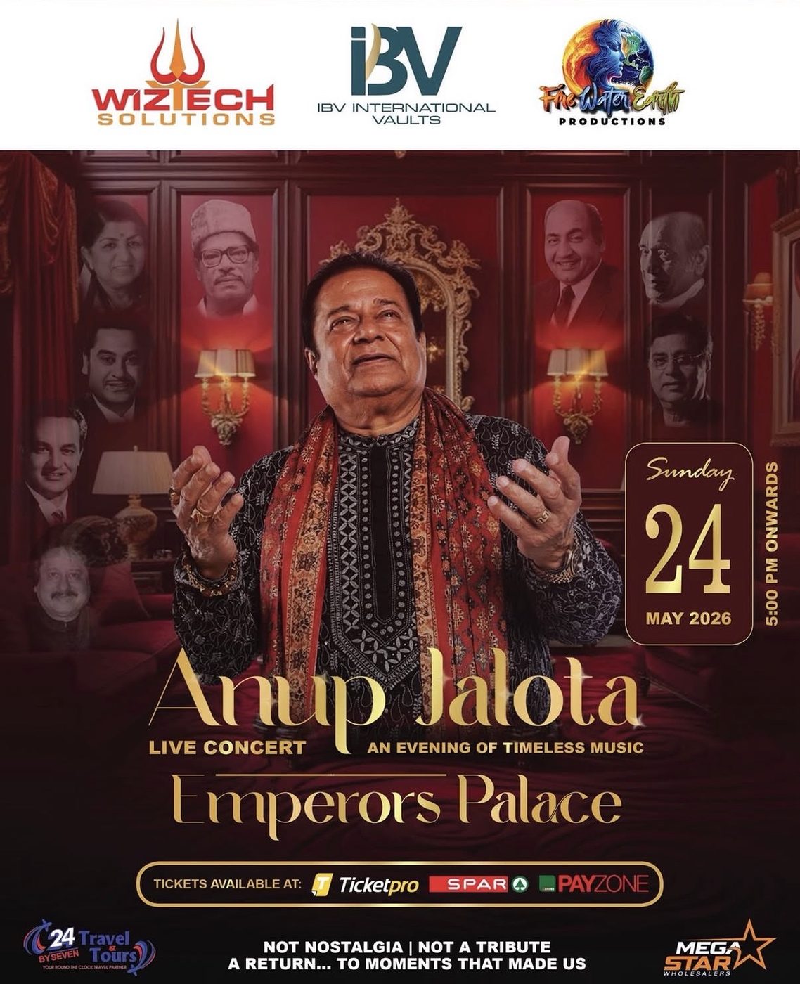 Anup Jalota Live Concert, Emperors Palace