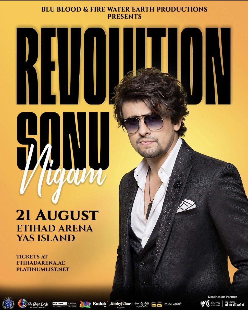 Revolution, Sonu Nigam, Etihad Arena, Yas Island